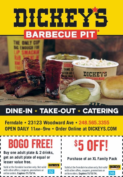 Dickeys coupons online outlet